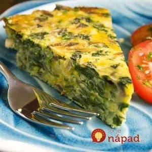 Babičkin špenátový koláč