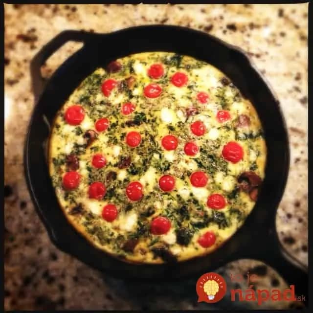 Rýchla zeleninová frittata