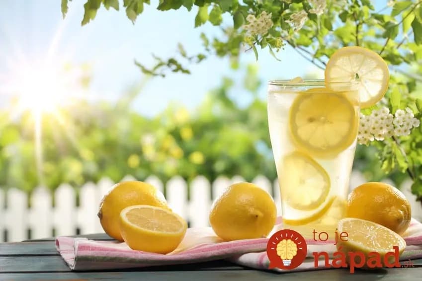 Domáca citrónová limonáda