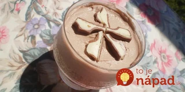 Fotopostup: Kinder čokoládový pohár