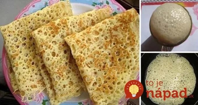 Fotopostup: Bublinkové palacinky