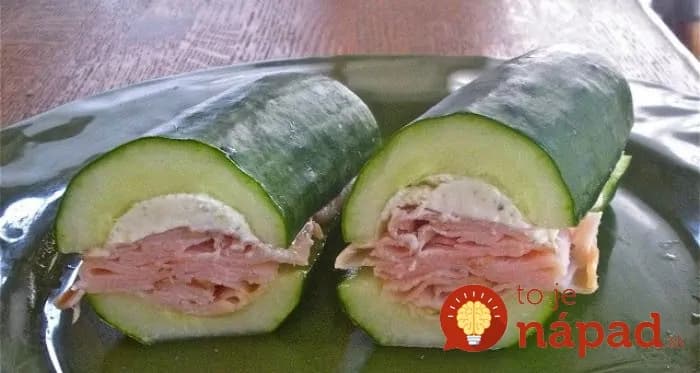 Letný sendvič bez pečiva