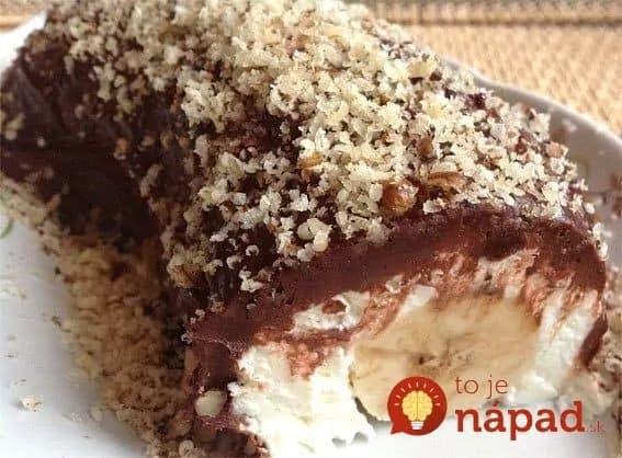 Banán v sladkom objatí