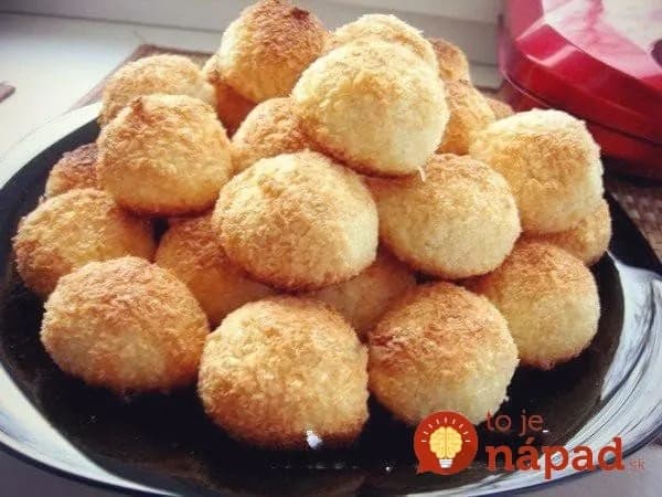Žiadna múka, 5 minút prípravy: Fantastické kokosky len z 3 ingrediencií