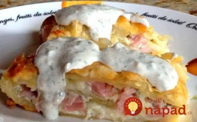 Blesková večera z lístkového cesta