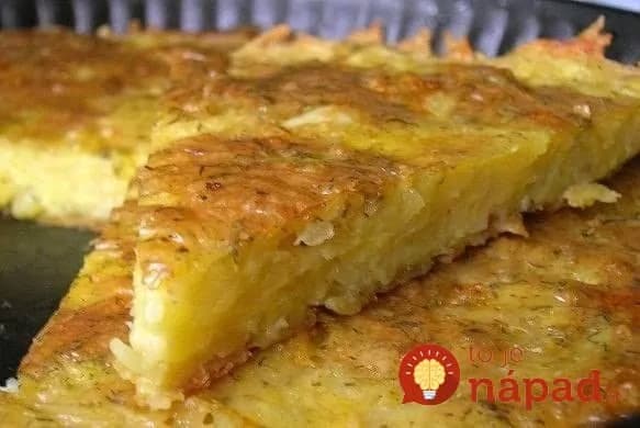 Fotopostup: Zemiakovo – syrový koláčik