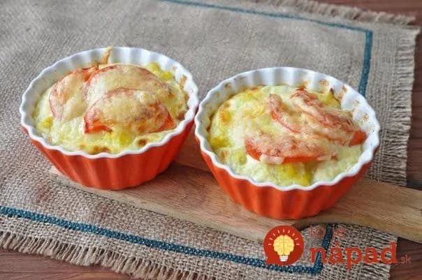 Fitness dobrota: Zapekané karfiolové misky