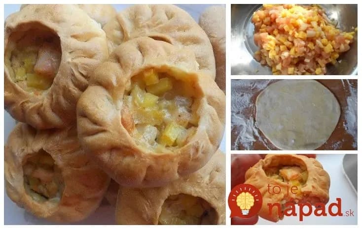 Fotopostup: Slané koláčiky „cibuľky“