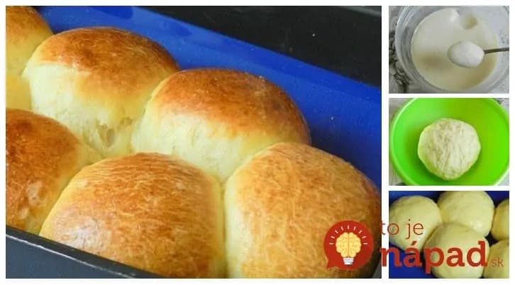 Neskutočne jemné tvarohové pečivo