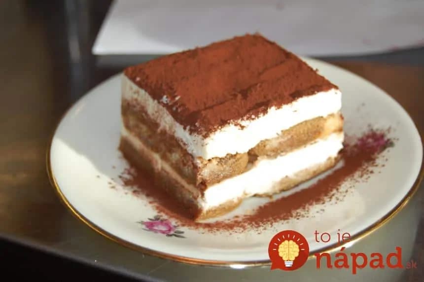 Rýchle čokoládové tiramisu