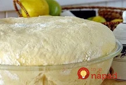 Najlepšie kysnutné cesto na koláče, pečivo a domácu pizzu