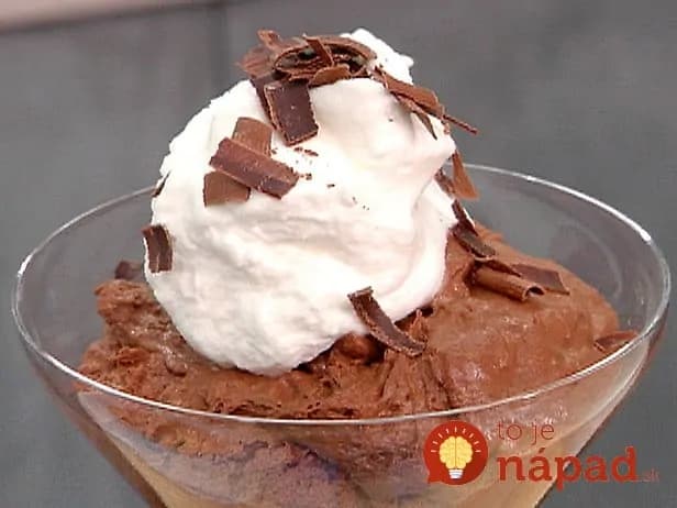 Čokoládová pena z 2 ingrediencií