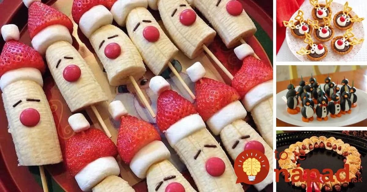 31 najkrajších nápadov na vianočné jednohubky a pohostenie pre vaše návštevy!