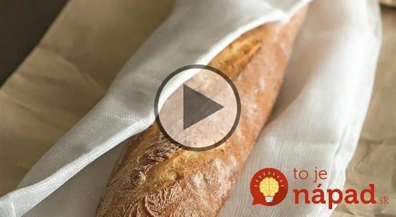 Vzal obyčajnú bagetu a urobil z nej vynikajúcu teplú večeru. Vyskúšajte to aj vy!