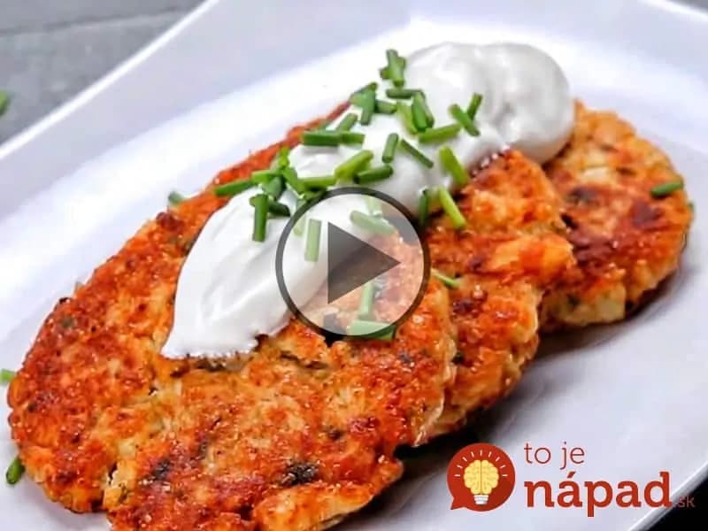 Skvelý obed za pár minút: Šťavnaté karfiolové fašírky!