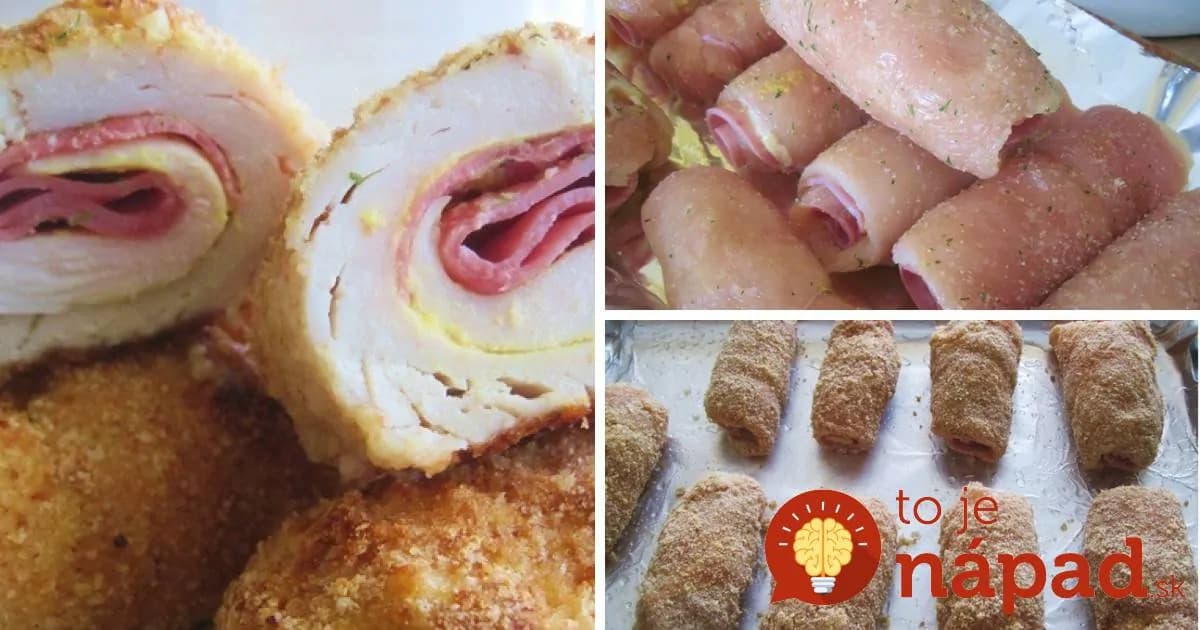 Bez vyprážania: Pripravte si vynikajúce Cordon Bleu