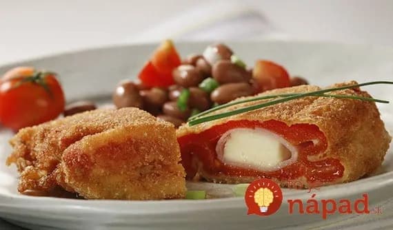 Plnená paprika v trojobale