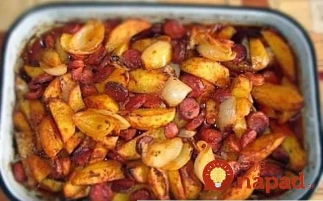 Pečené zemiaky na debrecínsky spôsob