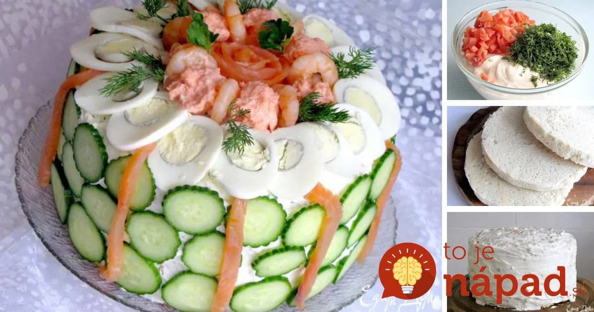 Úžasné slané torty: Inšpirácie + postup, ako na to!