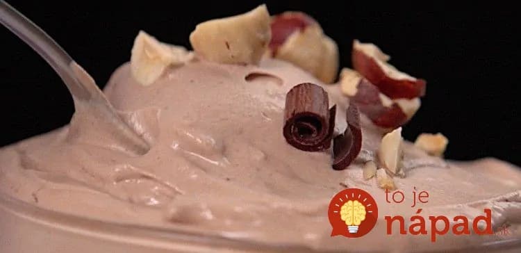Oriešková pena z 3 ingrediencií
