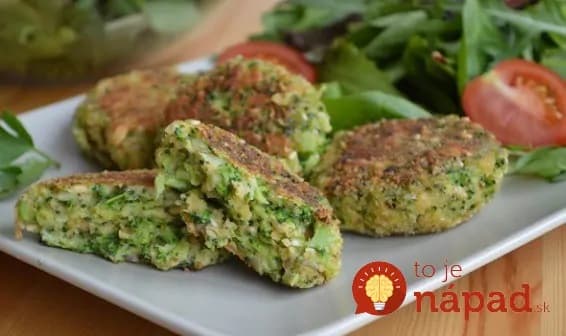 Vynikajúce brokolicové fašírky s ovsenými vločkami