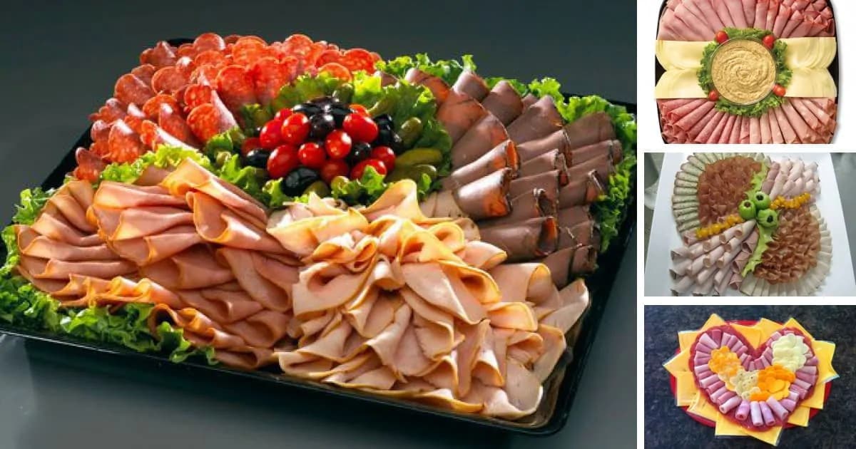25 inšpirácií na servírovanie šunkovo-syrových mís