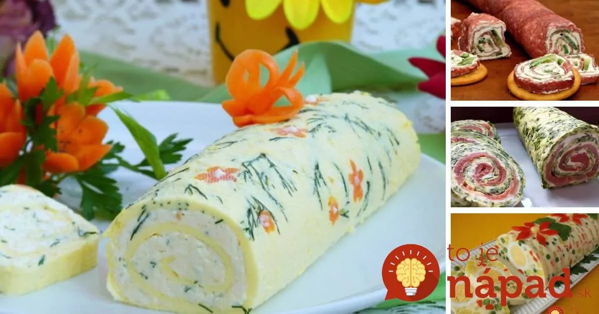 6 tipov na najlepšie slané rolády