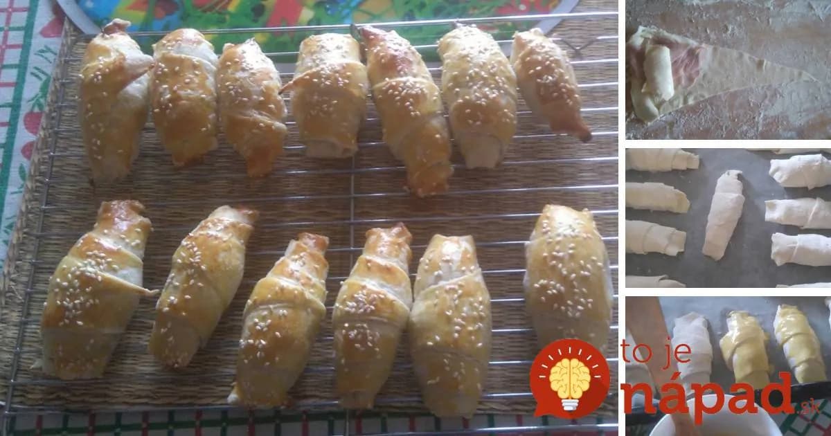 Šunkovo-syrové croissanty od nášho fanúšika