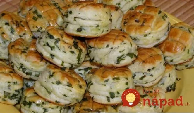 Pagáče s medvedím cesnakom