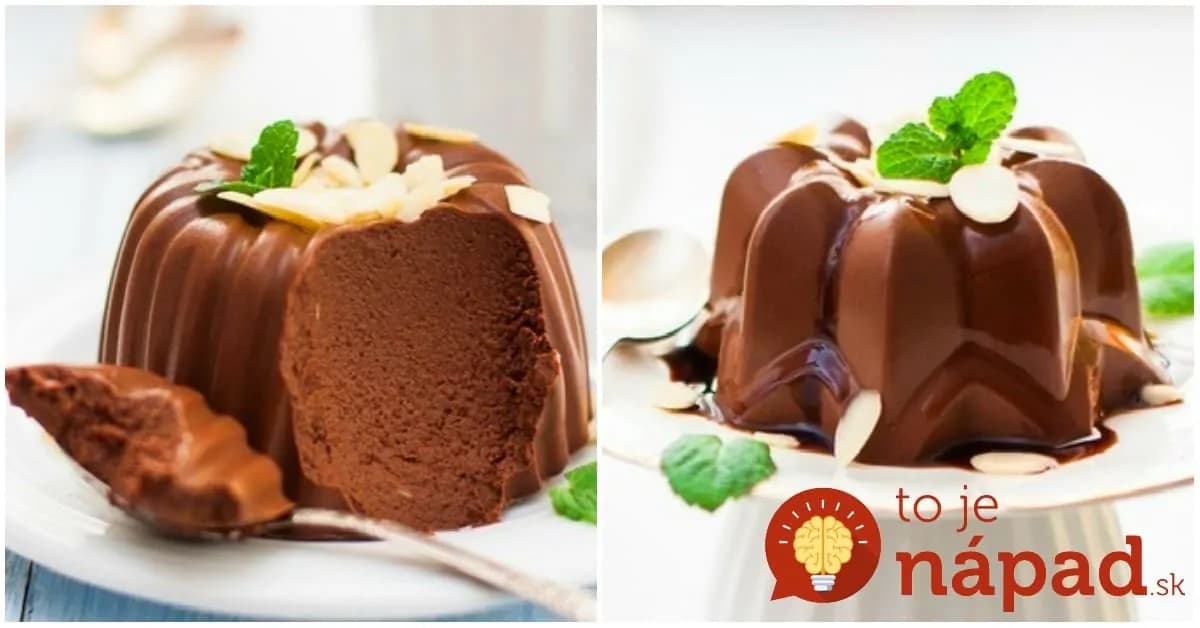 Mini koláčiky z čokoládovo-mliečnej peny