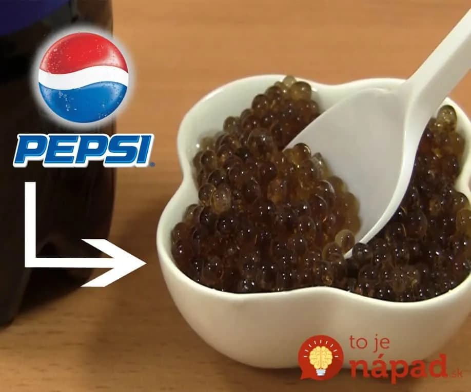 Ako vyrobiť falošný kaviár z obľúbenej limonády alebo džúsu?