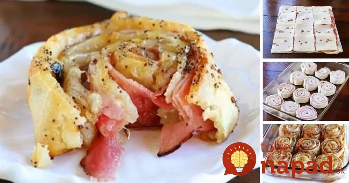 Blesková chuťovka z lístkového cesta