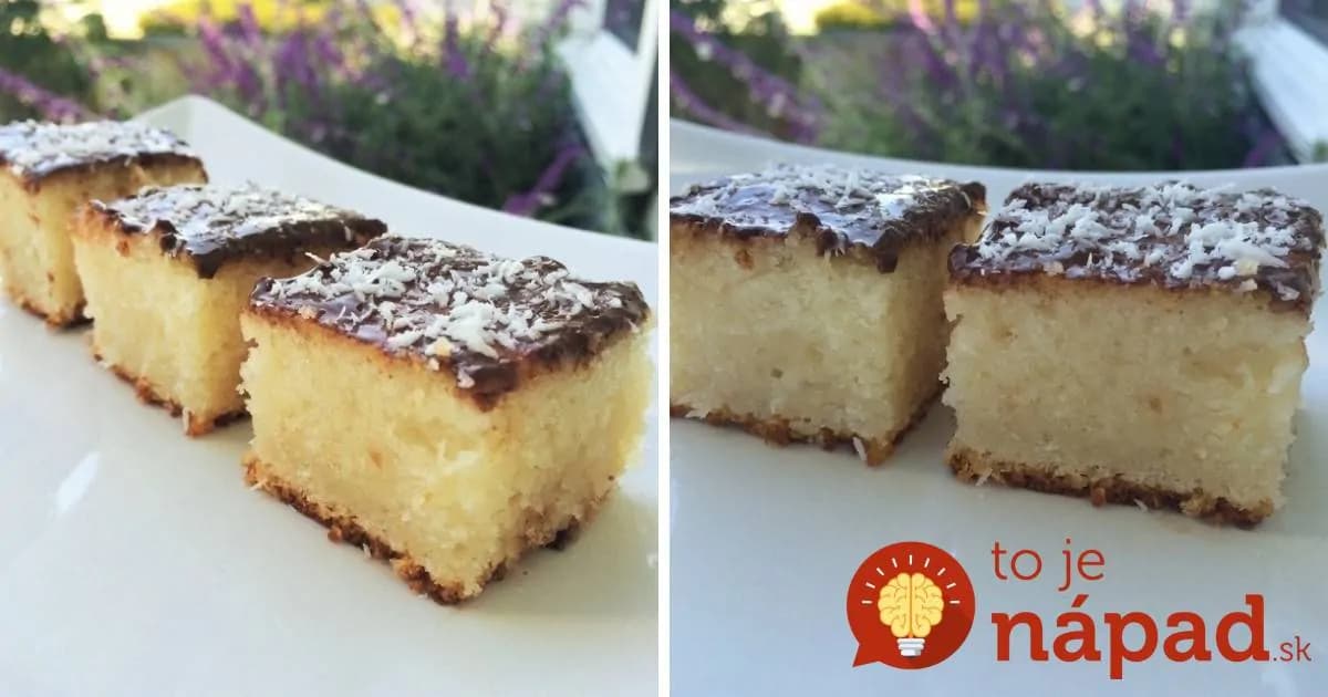 Šťavnatý hrnčekový koláč bez vajec