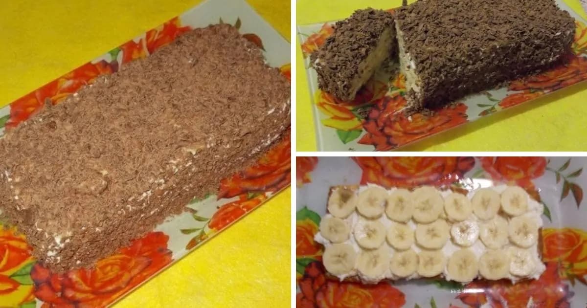 Lenivá tvarohová torta