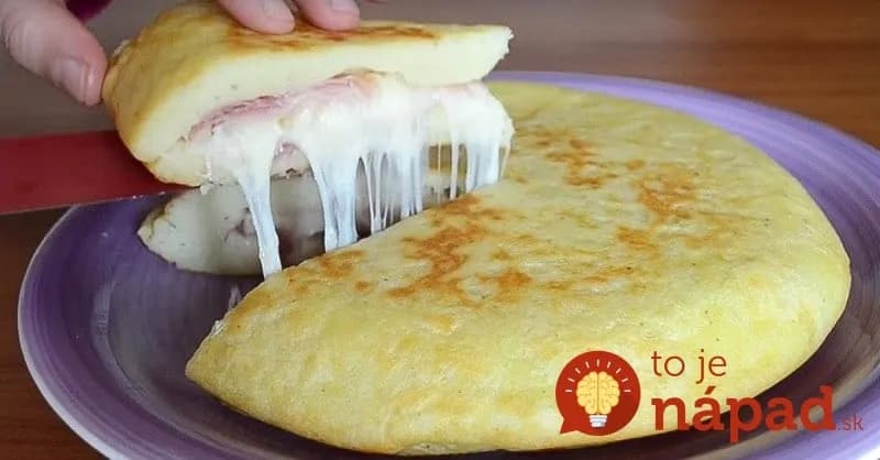 Najjednoduchší zemiakový koláč z panvice