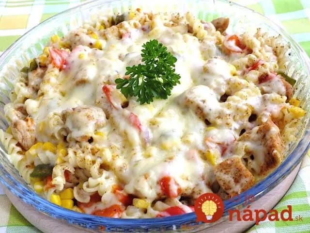 Zapečené „Gyros“ cestoviny