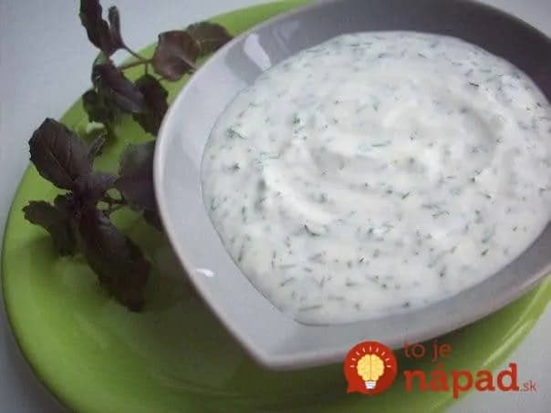Ľahký dresing namiesto tatarky, hotový za 2 minúty