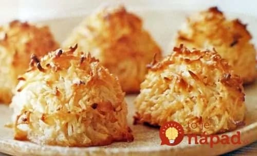 Domáce kokosky z 2 ingrediencií