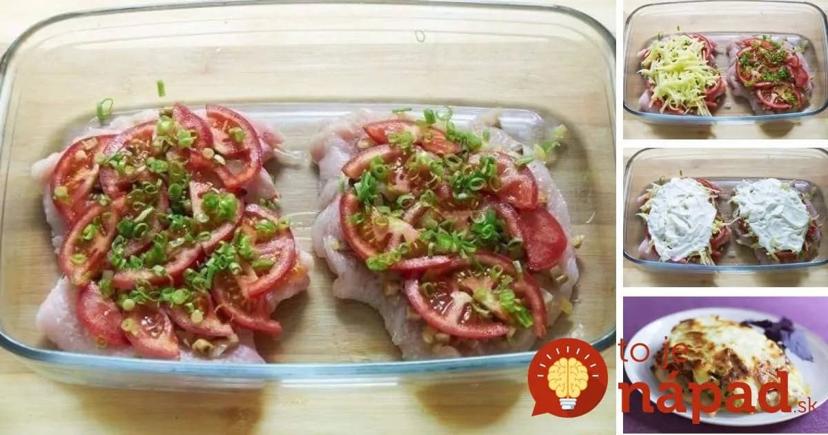 Pečené kuracie rezne v chutnom kožúšku