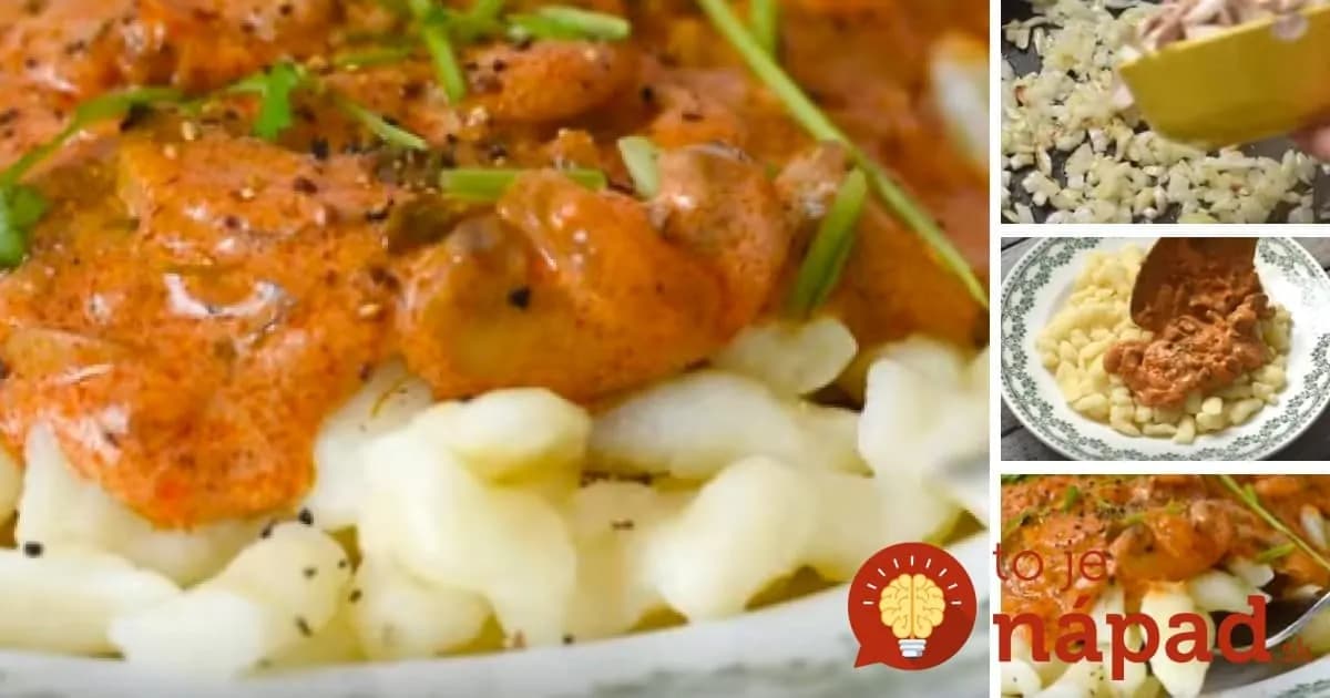 Falošný paprikáš hotový za pár minút