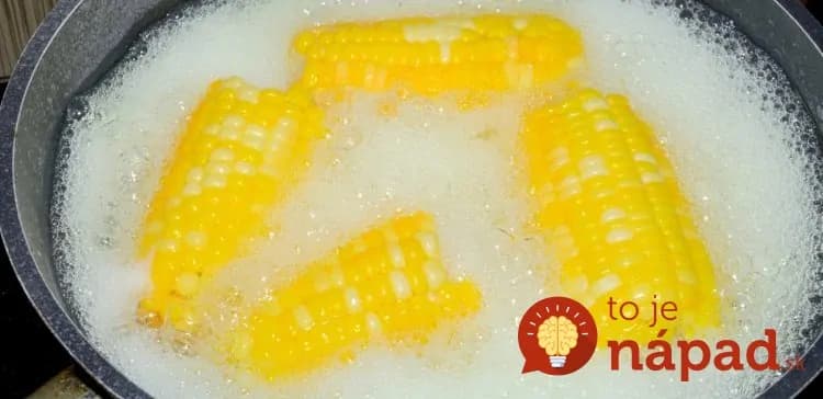 Najlepšia varená kukurica? Stačia iba 2 tajné ingrediencie!