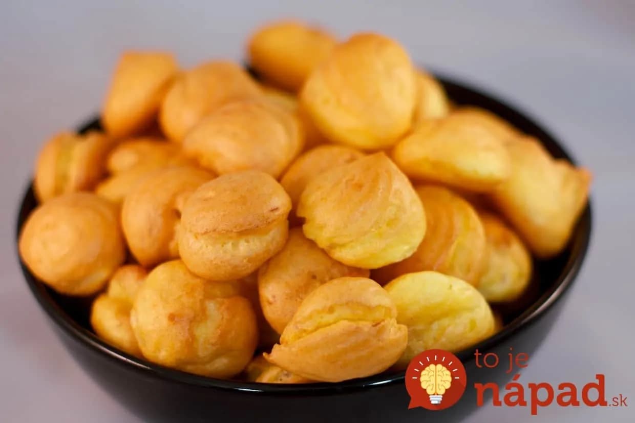 Nadýchané syrové guličky, ľahké ako pierko!