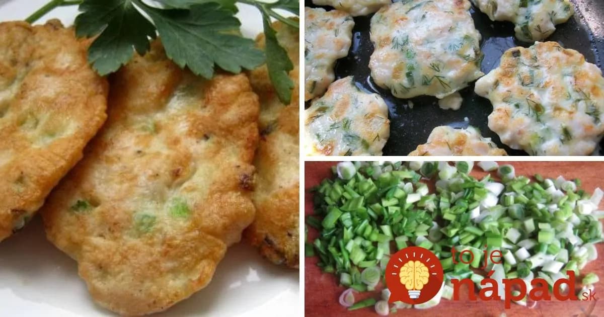 Kuracie lievance so smotanou a zelenou cibuľkou