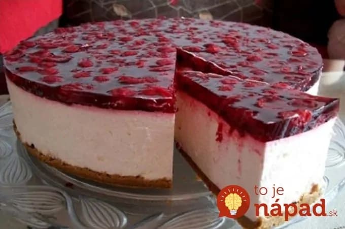 Fantastická čerešňová torta bez pečenia