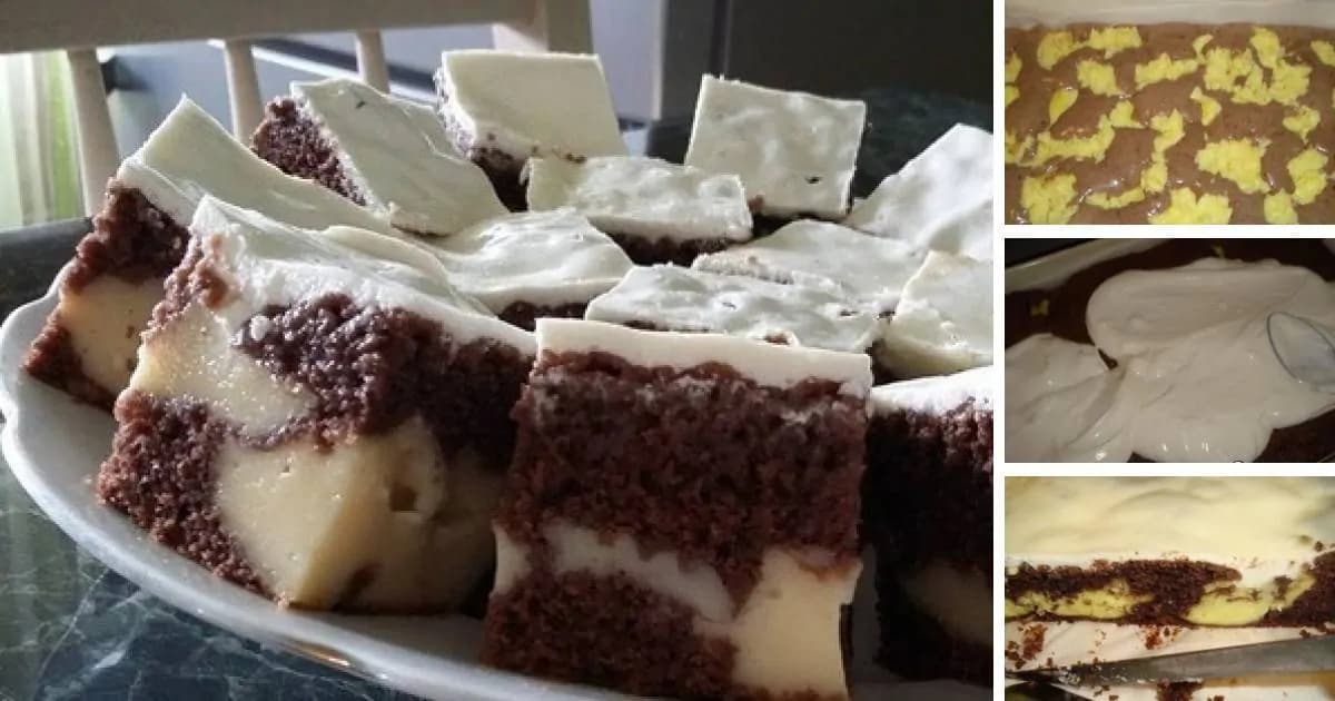 Extra jednoduchý: Prepadnutý koláč s kyslou smotanou