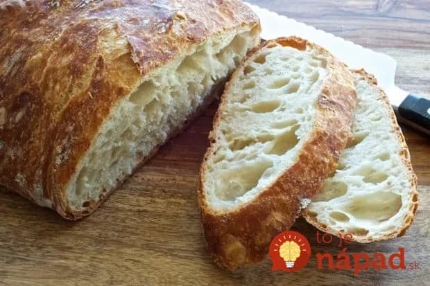 Bez miesenia, bez čakania: Najjednoduchší domáci chlieb!