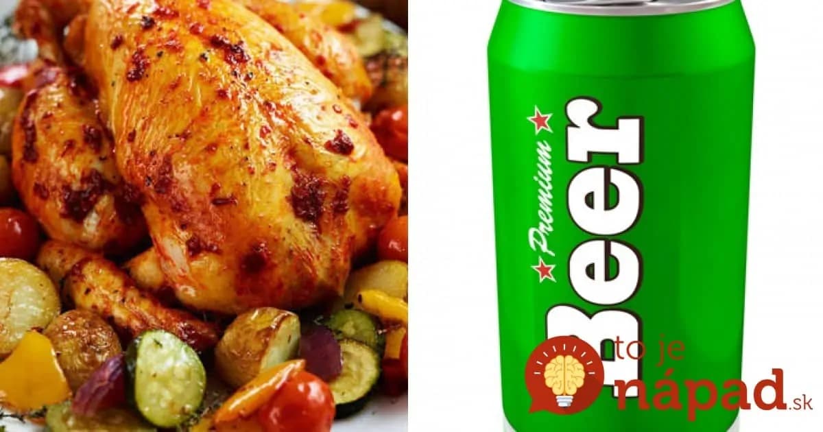 Najjednoduchší spôsob, ako ugrilovať celé kurča. Vyskúšajte trik s plechovkou piva!