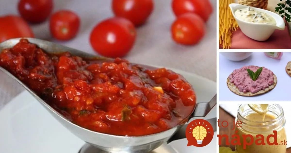 Zabudnite na omáčky z obchodu: 7 expresných domácich omáčok, ktoré si zamilujete!