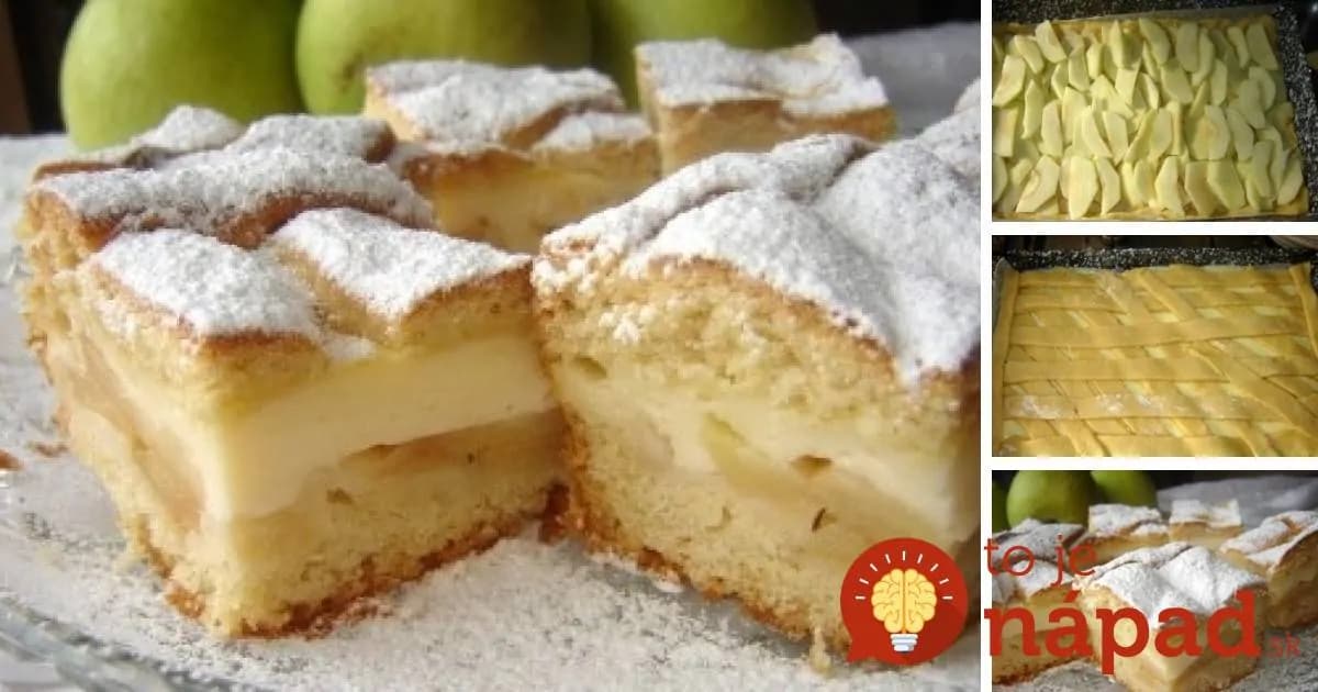 Vynikajúci pudingáč s jablkami