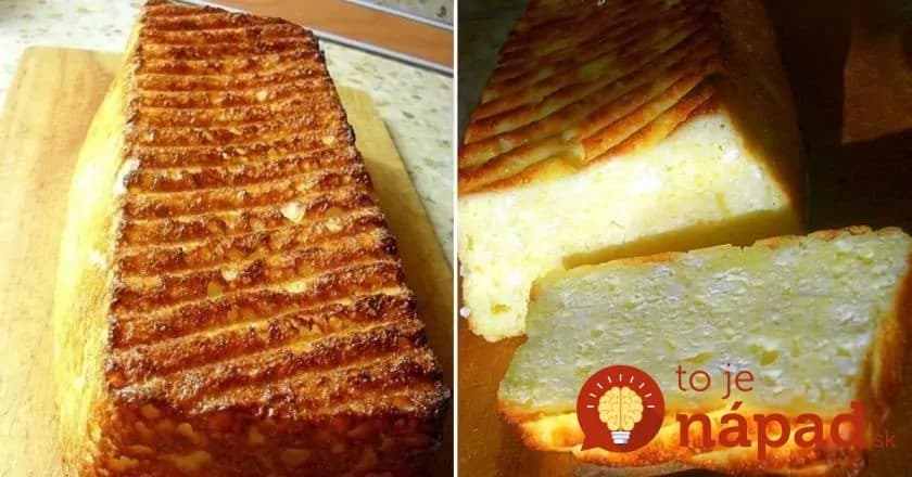 Jemné tvarohové pečivo s krupicou